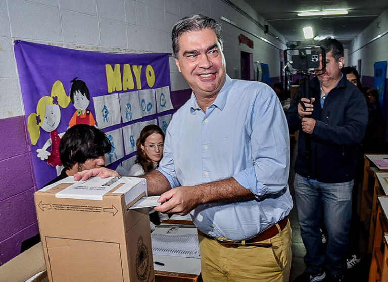 Votó Capitanich: El Peronismo siempre va unido y hoy vamos a tener un buen resultado
