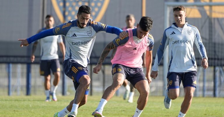 Los dos equipos que paró Russo en su primer ensayo formal en Boca