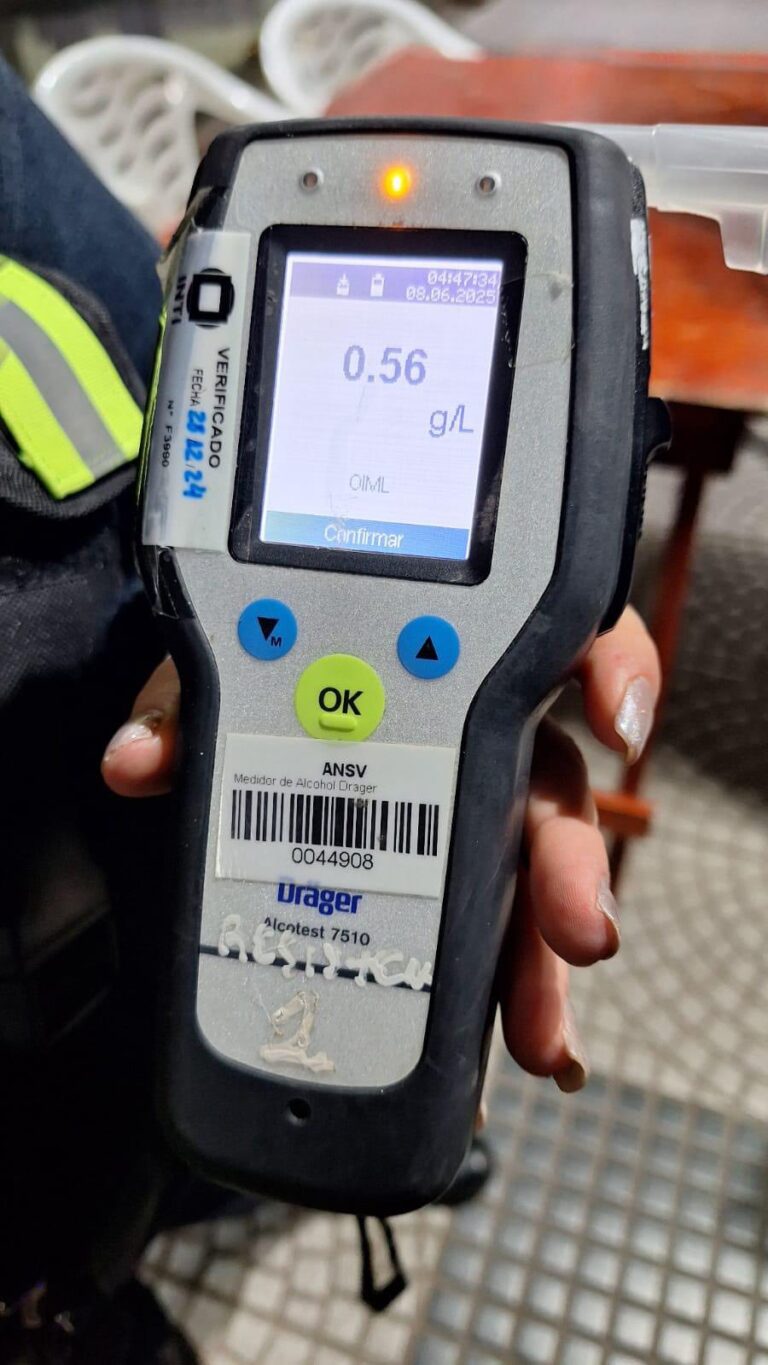 Controles de alcoholemia en Resistencia: 20 conductores dieron positivo el fin de semana