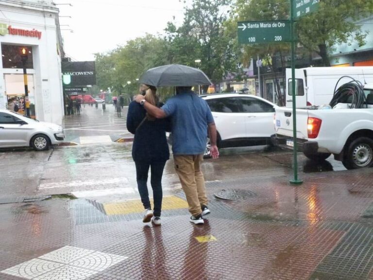 Sábado pasado por agua: más de 40 mm de lluvia en el Gran Resistencia