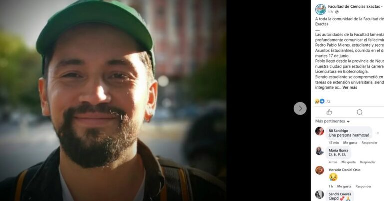 Conmoción en La Plata: asesinaron en un robo a un funcionario de la UNLP