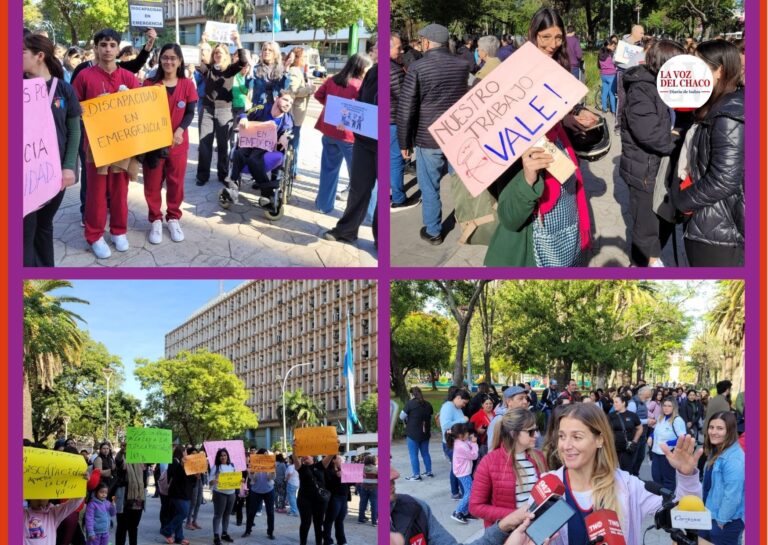 FOTOGALERÍA| Discapacidad en Emergencia, temen por un Milei insensible: Chaco en alerta