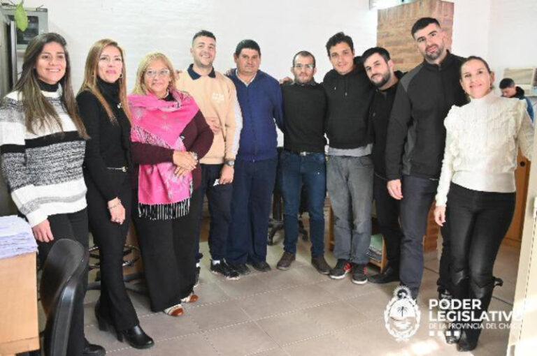 La presidente del Poder Legislativo visitó el Juzgado de Paz del barrio Güiraldes