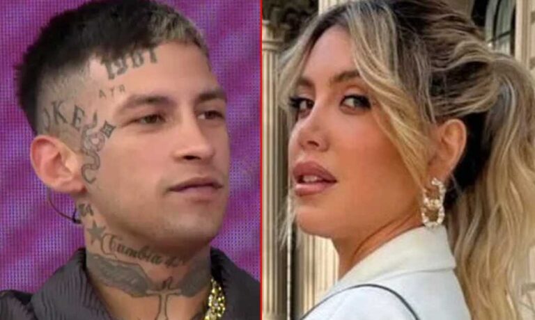 Ángel de Brito mostró una foto comprometedora de Wanda Nara con L-Gante