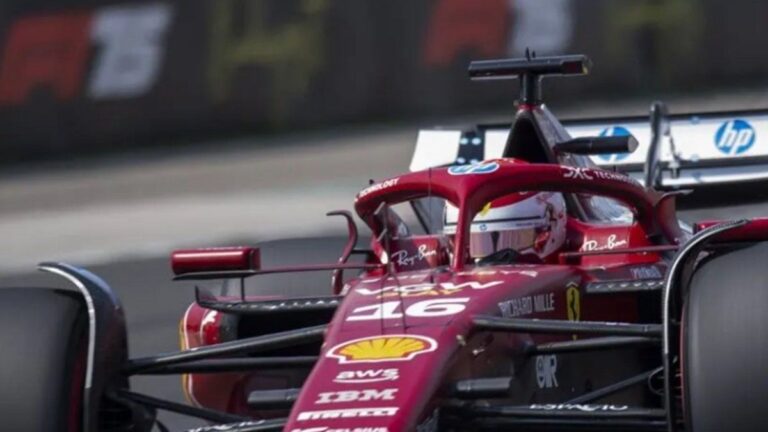 Charles Leclerc superó a los McLaren y logró la pole para Ferrari en el GP de Hungría