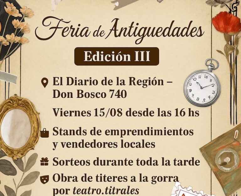 Tercera edición de la Feria de Antigüedades en el Patio del Diario