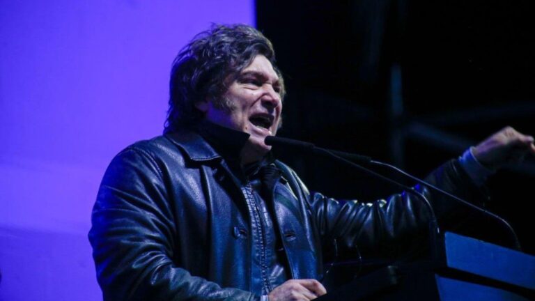 Javier Milei en Moreno: minuto a minuto del cierre de campaña, discurso e incidentes