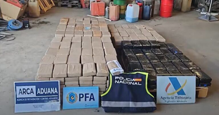 Cargamento narco: cómo era el circuito para llevar 500 kilos de cocaína a España escondidos en un torno