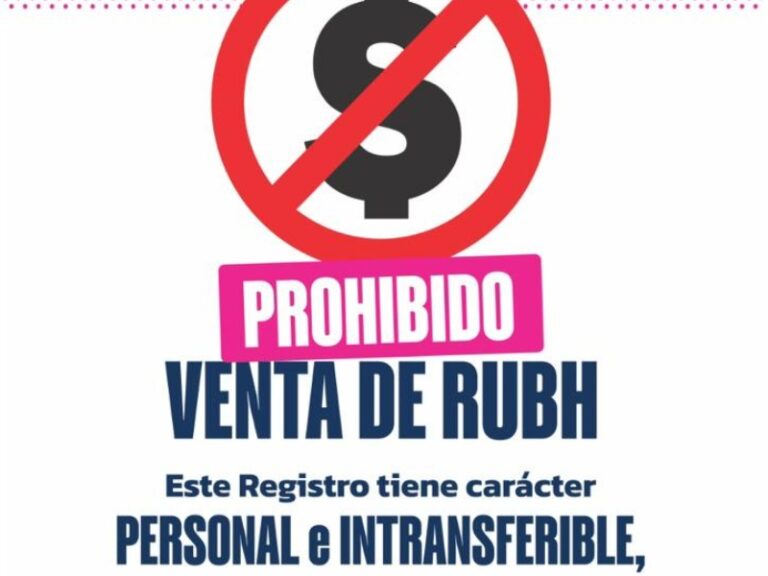 Viviendas: el gobierno recuerda que está prohibida la venta del Rubh y las actas de pre adjudicación