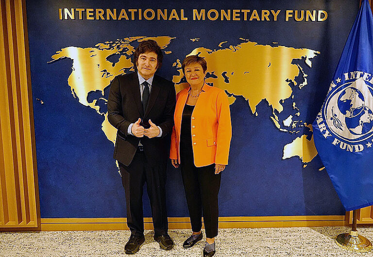 Milei se reunirá recién el martes con la jefa del FMI mientras Argentina busca un préstamo de EE.UU