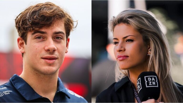 El divertido ida y vuelta entre Franco Colapinto y Christine GZ