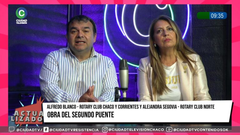 Rotarios buscan reactivar el proyecto para la construcción del segundo puente Chaco-Corrientes