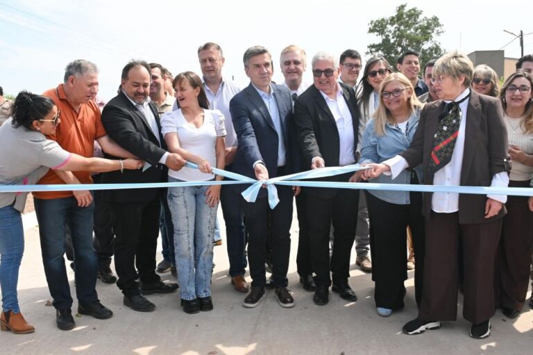 Delgado en Hermoso Campo: Obras y producción son la manera de mejorar la calidad de vida de nuestra gente