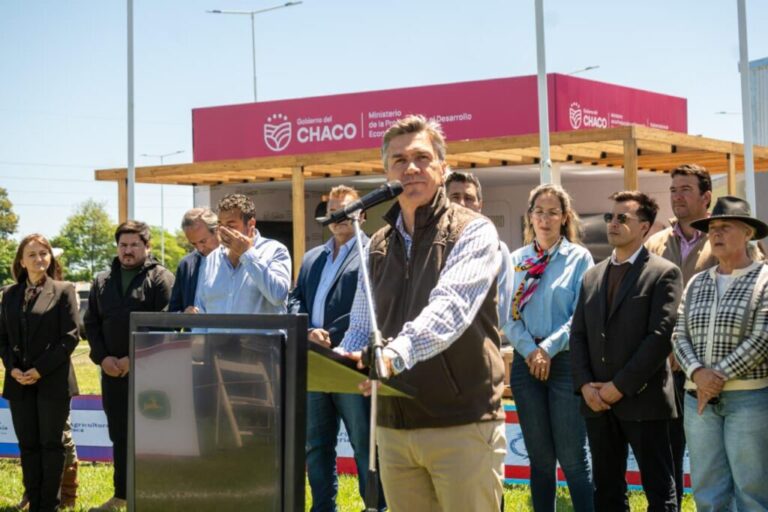 Margarita Belén: Zdero acompañó la apertura de la Exposición Nacional de Primavera Braford 2025