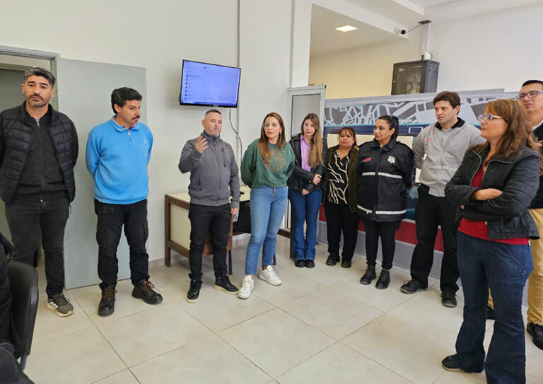 Ayala habilitó el Nuevo Centro de Monitoreo para fortalecer la Red de Videovigilancia portuaria