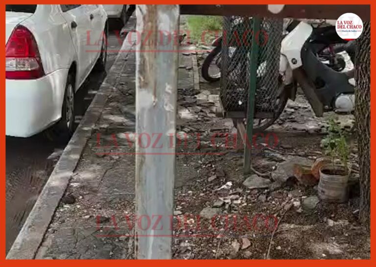 Vecinos de la calle Santiago del Estero denuncian veredas intransitables y falta de control municipal: teléfono para Nikisch