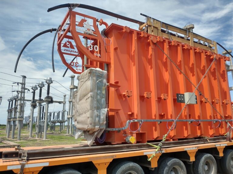 Castelli: nuevo transformador que fortalecerá el suministro eléctrico en la región